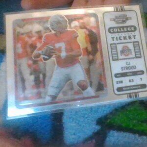 Cj stroud ohio state ticket card